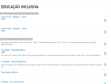 Tablet Screenshot of ensinclusivo.blogspot.com