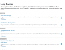 Tablet Screenshot of lung-cancer-disease.blogspot.com