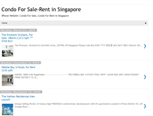 Tablet Screenshot of condo-for-sale-rent.blogspot.com