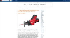 Desktop Screenshot of bestpowertoolsshop.blogspot.com