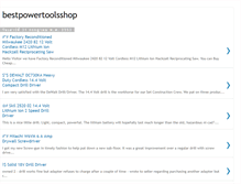 Tablet Screenshot of bestpowertoolsshop.blogspot.com