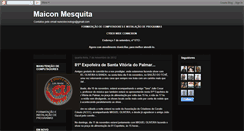 Desktop Screenshot of maiconmesquita.blogspot.com