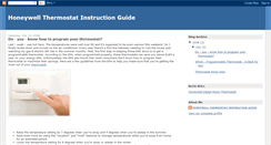 Desktop Screenshot of honeywell-thermostat.blogspot.com