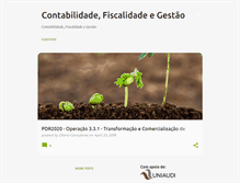 Tablet Screenshot of contabilidade-fiscalidade.blogspot.com