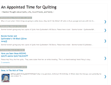 Tablet Screenshot of anappointedtimeforquilting.blogspot.com