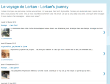 Tablet Screenshot of le-voyage-de-lorkan.blogspot.com