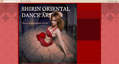 Desktop Screenshot of bellydanceshirin.blogspot.com