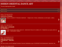 Tablet Screenshot of bellydanceshirin.blogspot.com