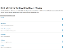 Tablet Screenshot of bestfreebook.blogspot.com