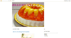 Desktop Screenshot of jello-recipe.blogspot.com