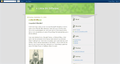Desktop Screenshot of alittledifferent-cliveb.blogspot.com