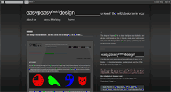 Desktop Screenshot of easypeasydesign.blogspot.com