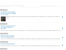 Tablet Screenshot of easypeasydesign.blogspot.com