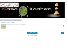 Tablet Screenshot of casadoxadrez.blogspot.com