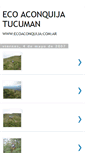 Mobile Screenshot of ecoaconquijatucuman.blogspot.com