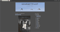 Desktop Screenshot of gourmetpilot.blogspot.com