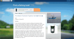 Desktop Screenshot of findfishingboat.blogspot.com