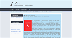Desktop Screenshot of bibliotecaeoiab.blogspot.com