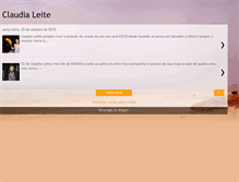 Tablet Screenshot of claudia-leite-br.blogspot.com