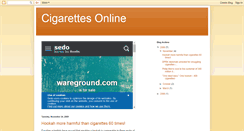 Desktop Screenshot of online-cigarettes-brand.blogspot.com