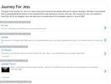 Tablet Screenshot of journeyforjess.blogspot.com
