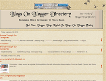 Tablet Screenshot of blogsonblogger.blogspot.com