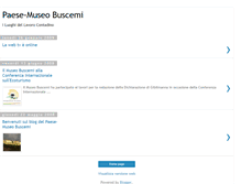Tablet Screenshot of museobuscemi.blogspot.com