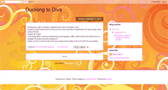 Desktop Screenshot of ducklingtodiva.blogspot.com
