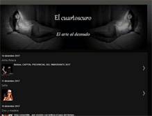 Tablet Screenshot of elcuartoscuro.blogspot.com