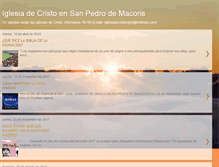 Tablet Screenshot of iglesiadecristospm.blogspot.com