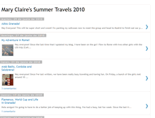 Tablet Screenshot of maryclairespain.blogspot.com
