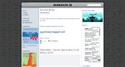 Desktop Screenshot of aguilillosdj.blogspot.com