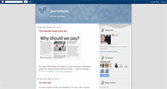 Desktop Screenshot of journolisme.blogspot.com
