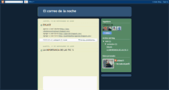 Desktop Screenshot of elcorreodelanoche.blogspot.com