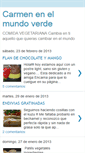 Mobile Screenshot of carmenenelmundoverde.blogspot.com