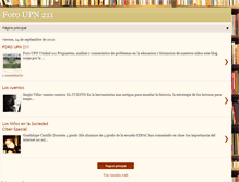 Tablet Screenshot of foroupn211.blogspot.com