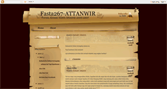 Desktop Screenshot of fasta267-attanwir.blogspot.com