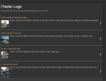 Tablet Screenshot of fleeterlogs.blogspot.com
