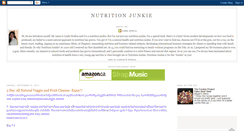 Desktop Screenshot of nutrition-junkie.blogspot.com