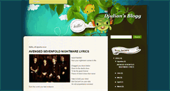 Desktop Screenshot of djulians.blogspot.com