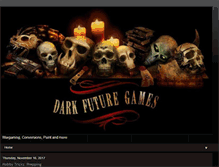 Tablet Screenshot of darkfuturegaming.blogspot.com