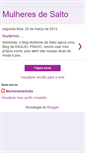 Mobile Screenshot of mulheresdesalto-raquel.blogspot.com