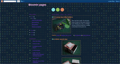 Desktop Screenshot of bloominpages.blogspot.com