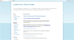 Desktop Screenshot of landlordtenant.blogspot.com
