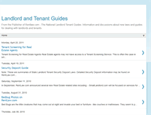 Tablet Screenshot of landlordtenant.blogspot.com
