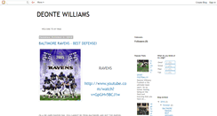 Desktop Screenshot of dwilliams10.blogspot.com