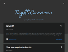 Tablet Screenshot of nightcaravan.blogspot.com