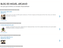 Tablet Screenshot of miguelarcanjo60.blogspot.com