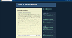Desktop Screenshot of diariodepracticasescolares.blogspot.com