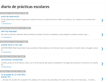 Tablet Screenshot of diariodepracticasescolares.blogspot.com